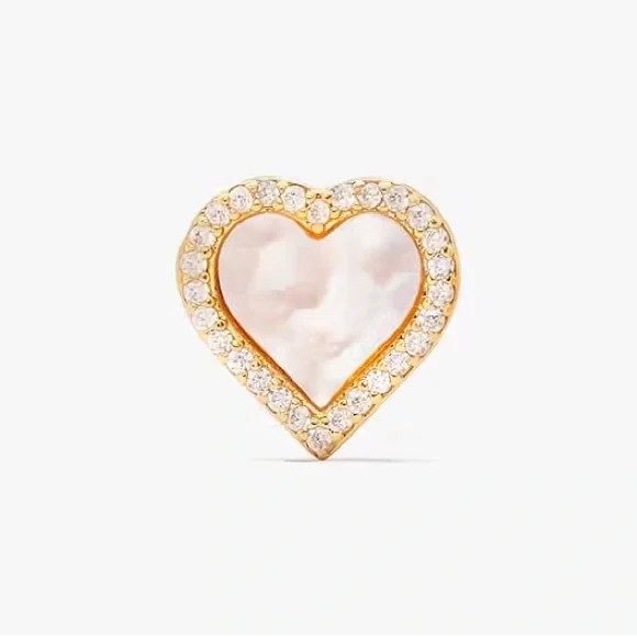 ⭐️NEW Kate Spade Gold Heart Earrings - Picture 2 of 7